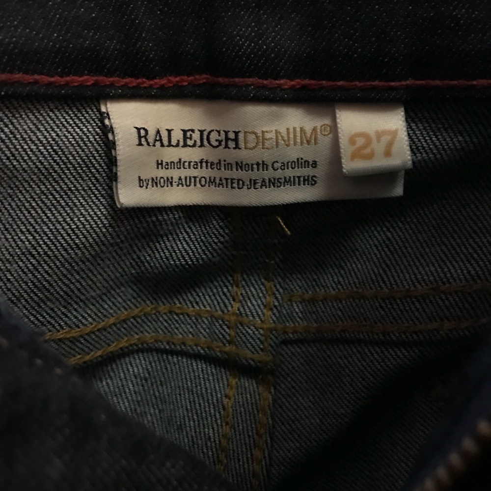 Raleigh Denim Workshop: SURRY Raw Indigo Skinny